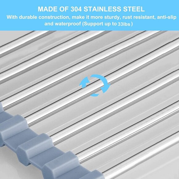 Roll Up Dish Drying Rack - Picture 5 of 6